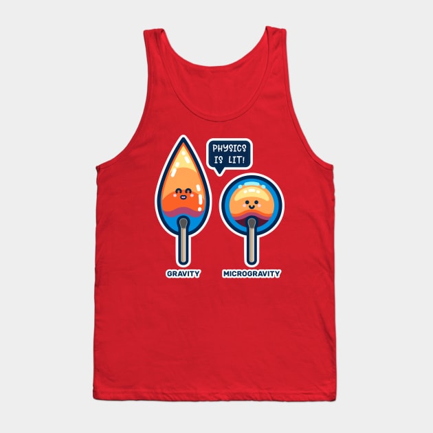 Physics Is Lit! Tank Top by freeves